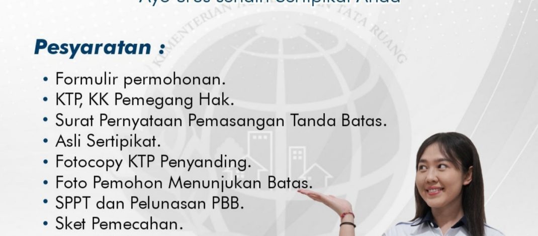Kantor Pertanahan Jembrana Sosialisasikan Persyaratan Pemecahan Sertipikat Tanah